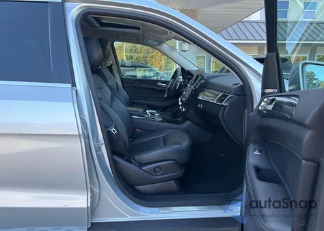 2017 Mercedes-Benz Gls 450 4Matic z USA, uszkodzony, nr VIN 4JGDF6EE9HA763983